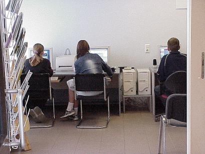 Typisch fr Estland: Auch wenn die Region auch noch so arm ist, es gibt einen Internetzugang ...