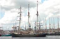 Die `Gulden Leeuw auf Hafenrundfahrt ... 