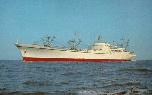 NS Savannah: Erstes nuklear angetriebenes Handelsschiff der Welt ...