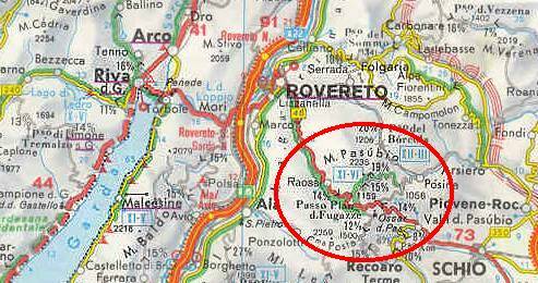 Italien 2001 (3): Geschichtstrchtige Tour zum Monte Pasubio ...