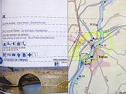 Navigationsdetails: Ausschnitt der `fluviacarte  