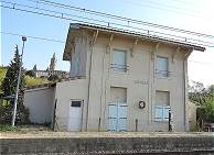 Einsamer Bahnhof: Avignonet-Lauragais