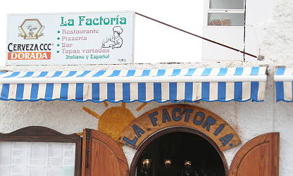 Auch die "Factoria" ist da, wo sie sein sollte ...
