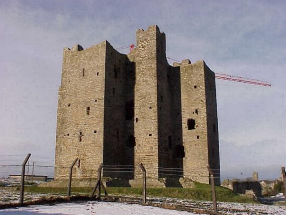 Bauarbeiten an  King Johns Castle ...