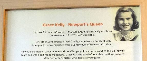 Auch Grace Kellys Vorfahren sind von hier ...
