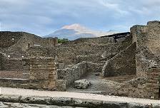 Pompeji mit Vesuv