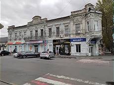 Melitopol: Nur wenige alte Huser ...