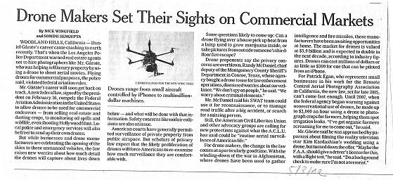 Zeitenwende erkennbar: Drohneneinsatz in den USA ...
