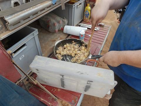 Bratkartoffeln mit Ricotta und bestem Schweinehack! 