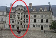 Treppenvorbild: Schloss Blois