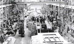 Ende noch in der Fabrik: Der K-Wagen (Bild aus Steven J. Zaloga, German Panzers 1914-1918)
