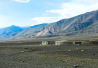 Mongolei: Landschaft ...