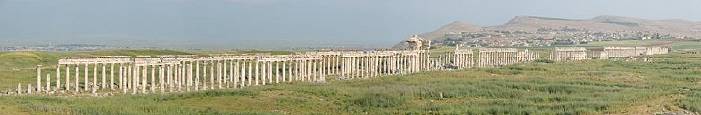 Ruinen in Apamea ...