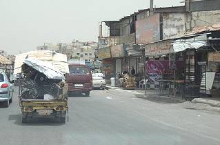 Damaskus: Stadtautobahn ...
