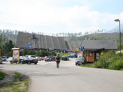 Die neue Talstation - knnte auch in den Alpen stehen