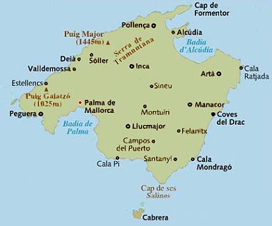 Mallorca: Die grte Insel Spaniens ...