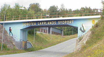 Das sdliche Tor zu Lappland fllt heute zu ...