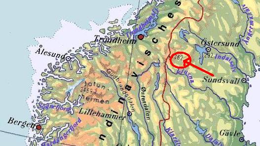 Kilometerfressend durch Dalarna bis Jmtland ...