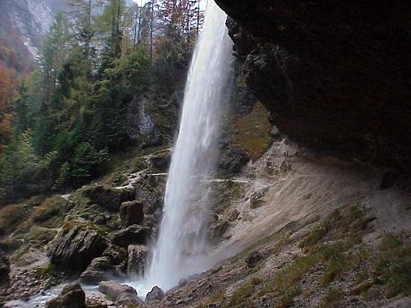 Ein mrchenhafter Wasserfall ...