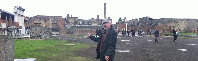 Pompeji: Wetter immer noch ungemtlich ...