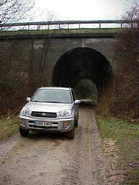 Hinter diesem Tunnel gehts weiter: zu N49 E012 ...