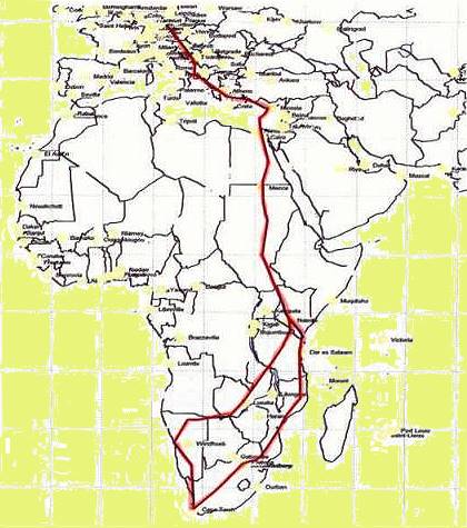 ... Leserreise durch Afrika ...