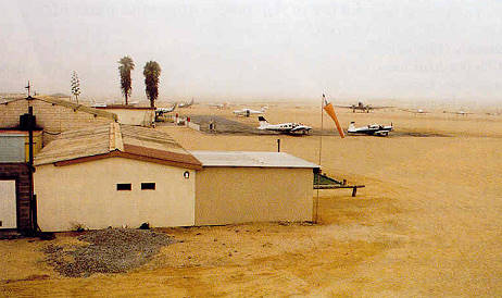 Angekommen: In Swakopmund ...