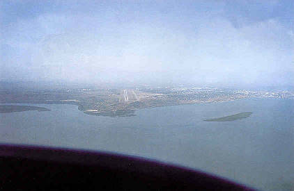 Anflug auf Mombasa ...