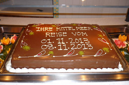 Die Erinnerungstorte wartet ...