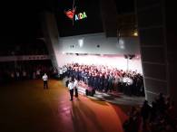 Die Mannschaft verabschiedet sich ...