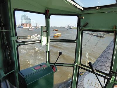 Blick des Kranfhrers ...