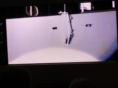 Hebel mit Halterung fr die Sektflasche ...