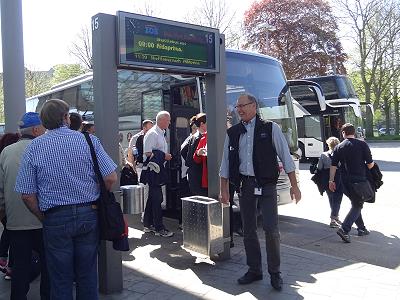 Verwirrung am Busshuttle ...