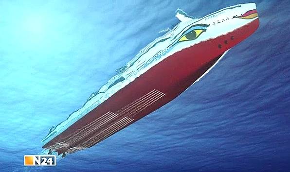 AIDAprima: MALS-Technologie (Bild: Reportage N24 `The Final Countdown, Screenshot: Explorer Magazin)