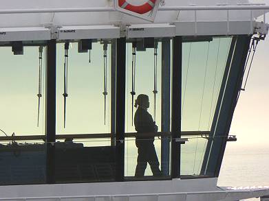 `Unsere Staff-Kapitnin auch diesmal wieder an Bord ...