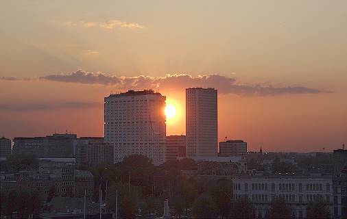 Abendstimmung gegenüber vom Schiff ... Abendstimmung gegenüber vom Schiff ...