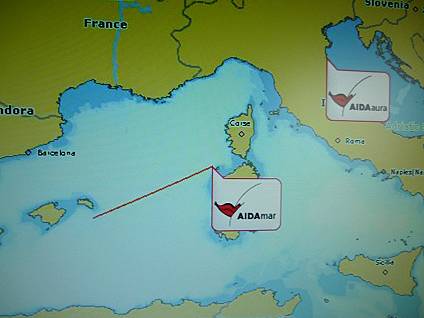 Die Strae von Bonifacio naht ...