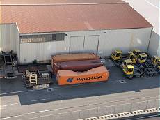 Auch ein Container fällt mal hin ... Auch ein Container fällt mal hin ...