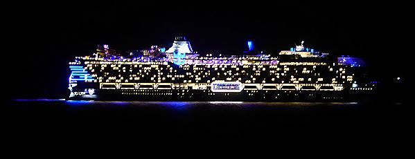 Legend of the Seas: 11.08.26, 22:48 Uhr, Mittelmeer