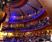 Abends dann volles Programm im Theatrium ...