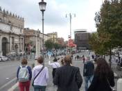 Auf dem Weg zur Piazza del Popolo ... ...
