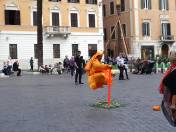 Aber man kann berall sitzen: Stadt der Gaukler ...