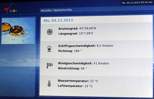Ungemtliches Wetter am Hafen von Livorno ...