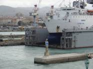 Werden wir gesegnet im Hafen ..?