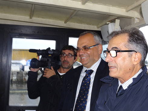 Die Politprominenz ist auch schon da ...