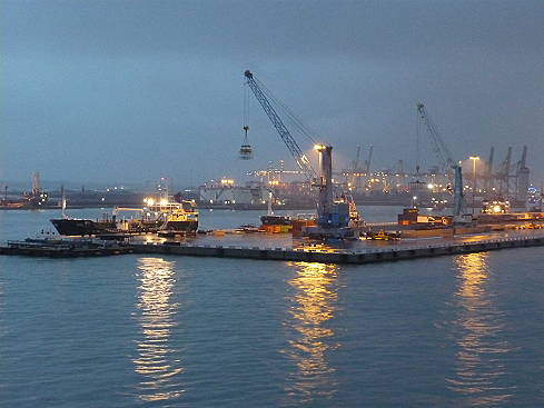 Es wird Abend in Livorno ...