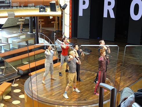 ... und wieder Proben für heute Abend ... ... und wieder Proben für heute Abend ...