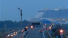 berquerung Emstunnel: 09.10.18, 07:37 Uhr