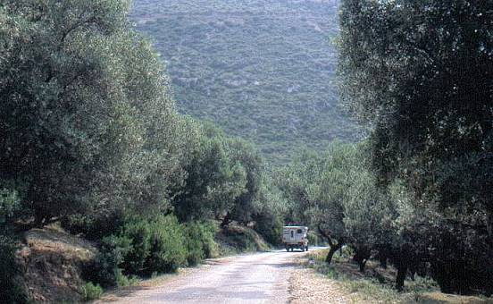 "Romantische Stra�e" in Albanien ...