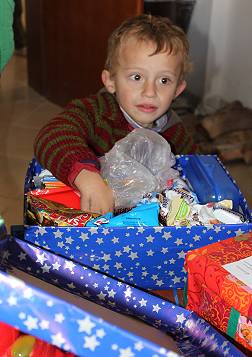 Was mag da drin sein ..?